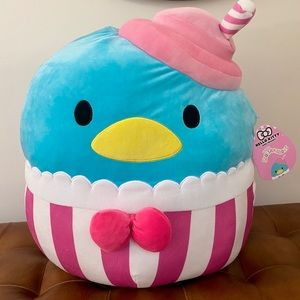 NEW HELLO KITTY SQUISHMALLOW
"TUXEDO SAM: Milkshake" 🍨💕🐧 (HUGE SIZE)